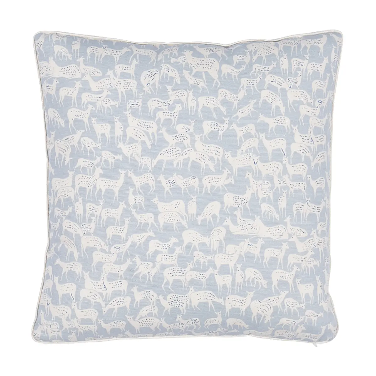Fauna Pillow_ SLATE BLUE