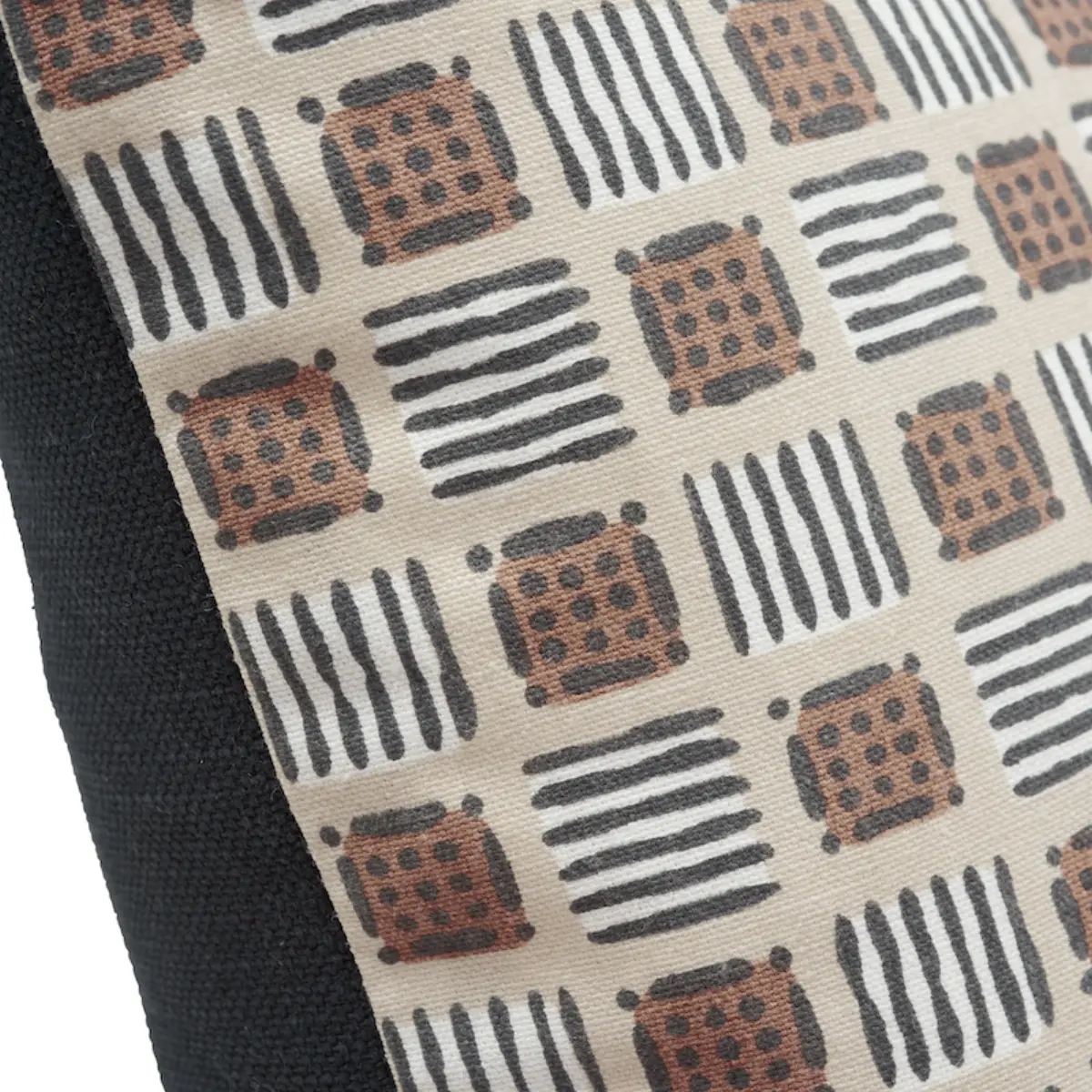 Mottley Grid Pillow_ WREN