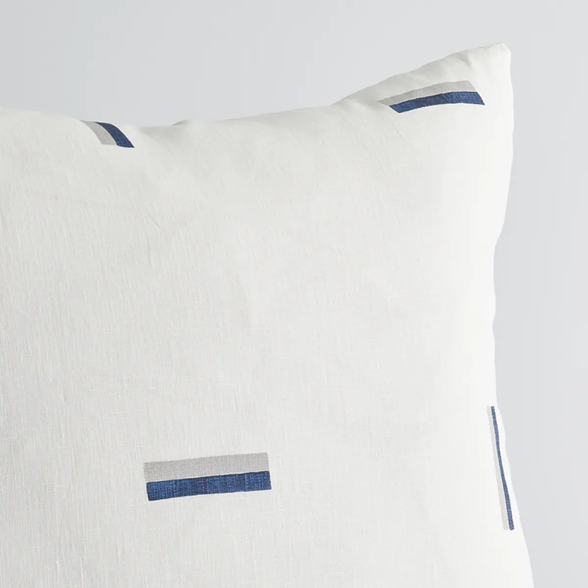 Icehouse Pillow_ PRUSSIAN & GREY