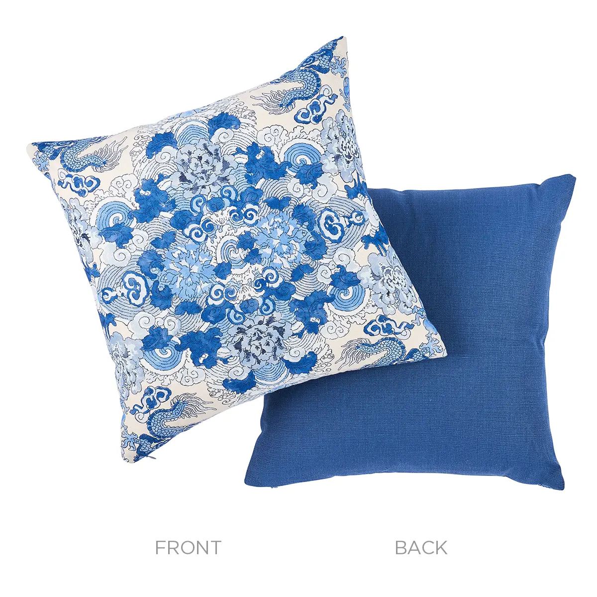 Magic Mountain Dragon Pillow_ PORCELAIN