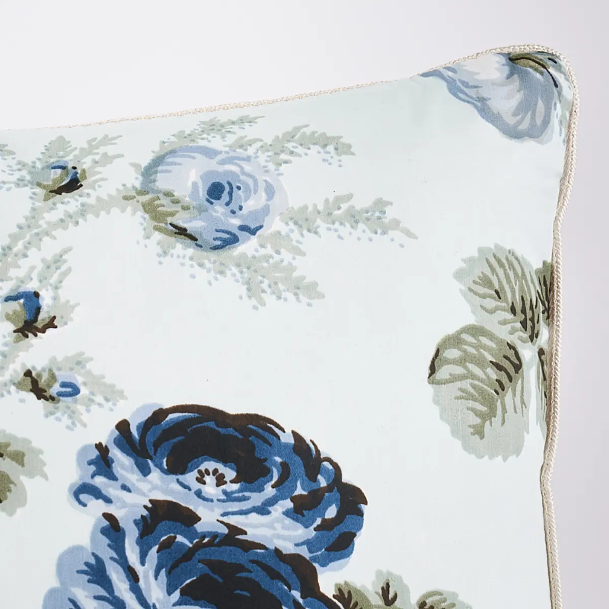 Salisbury Chintz Pillow_ CELADON