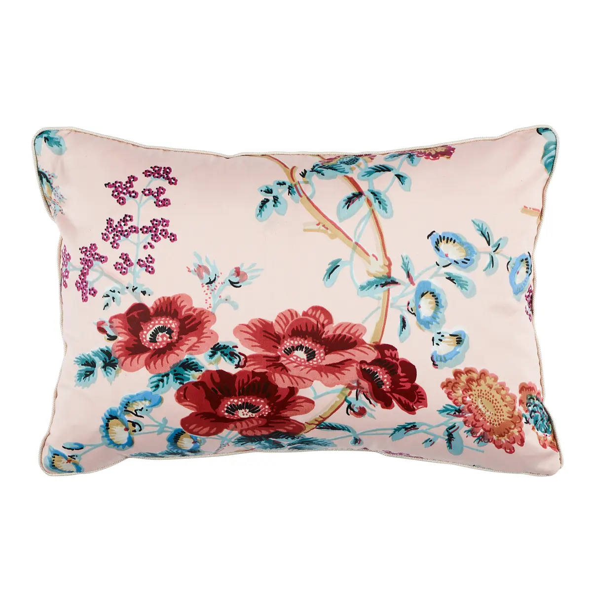 Salisbury Chintz Pillow_ ROSE