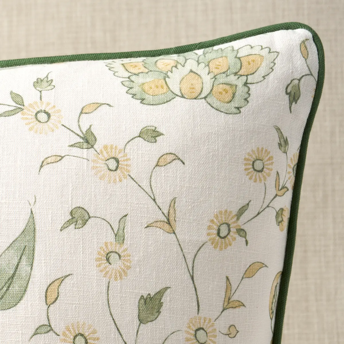 Khilana Floral Pillow_ MARIGOLD