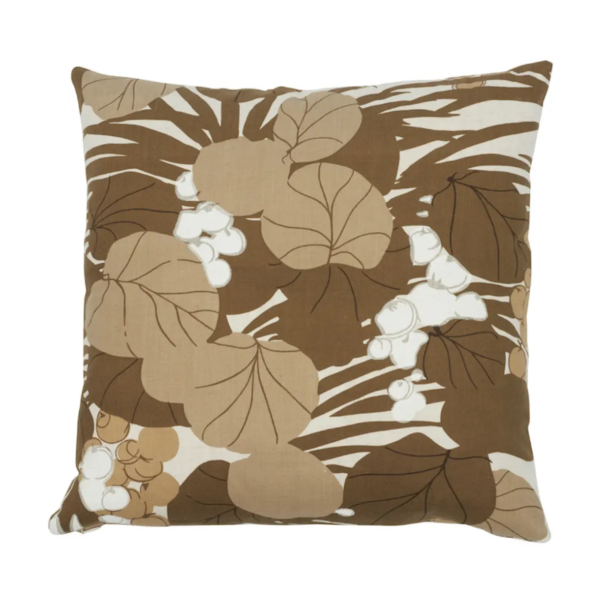 Sea Grapes Pillow_ BARK