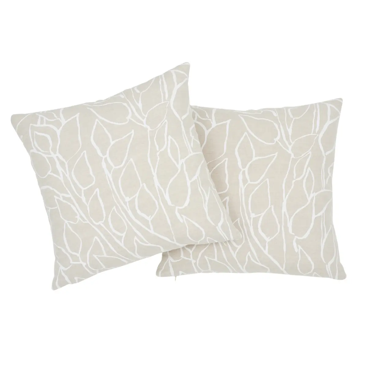 Solandra Vine Pillow_ NATURAL