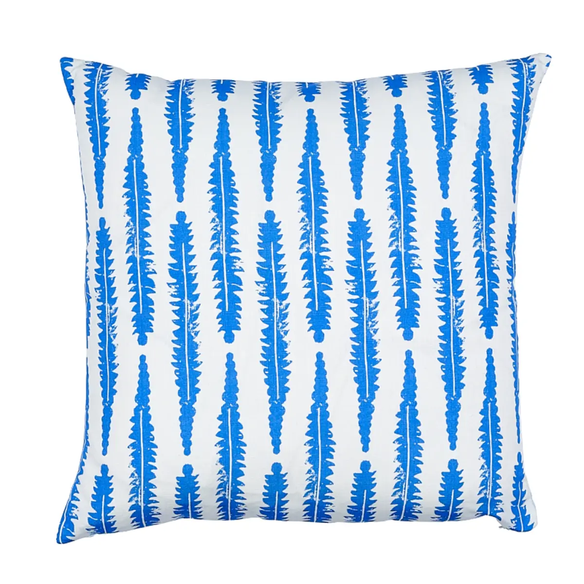 Bird & Bee + Fern Pillow_ SKY