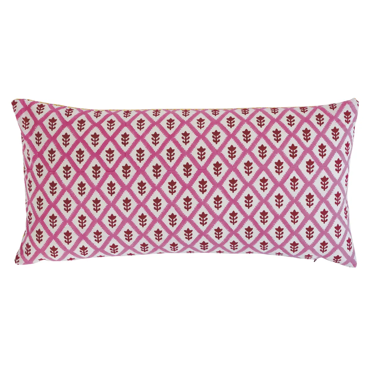 Buti & Tuk Tuk Pillow_ PINK & YELLOW