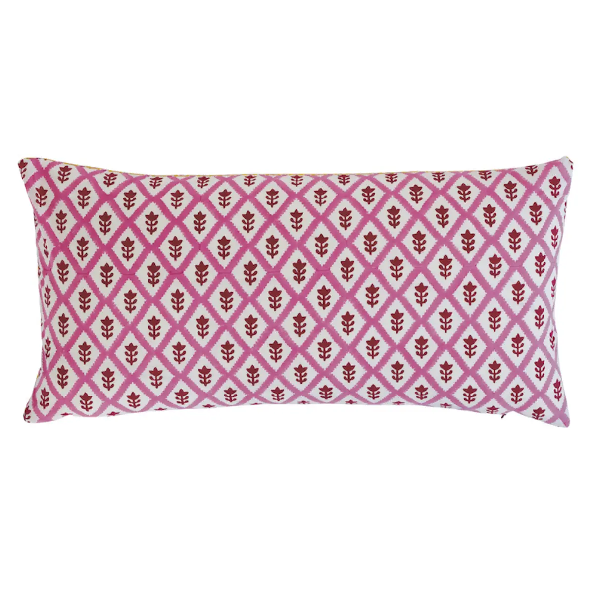 Buti & Tuk Tuk Pillow_ PINK & YELLOW