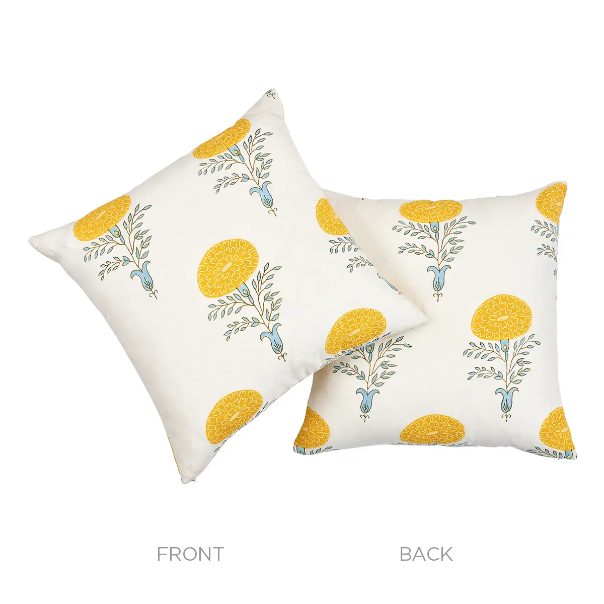 Marigold Pillow_ YELLOW