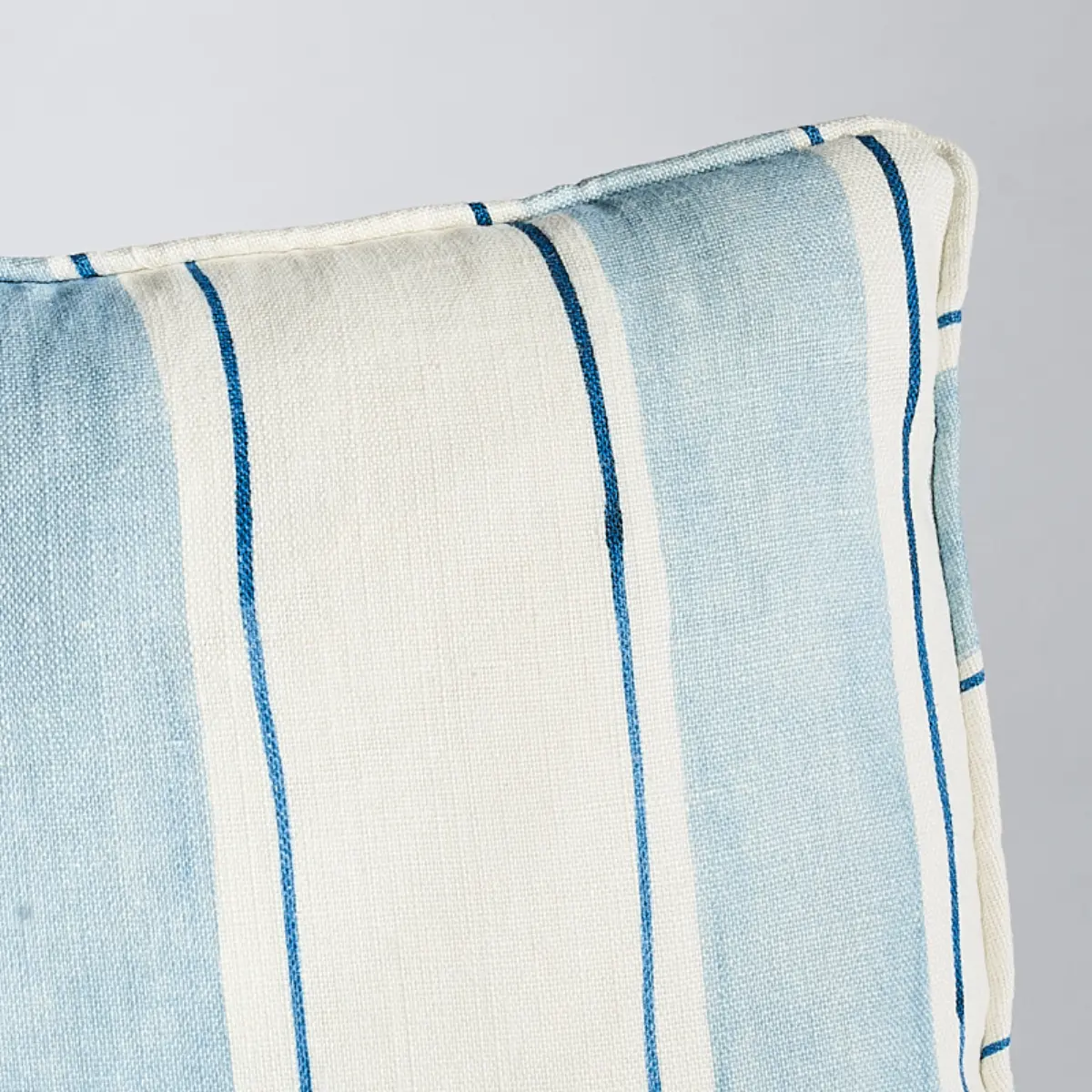 Tracing Stripes Pillow_ SKY