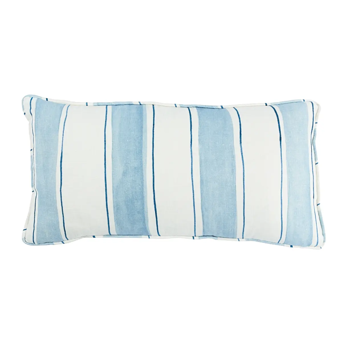 Tracing Stripes Pillow_ SKY