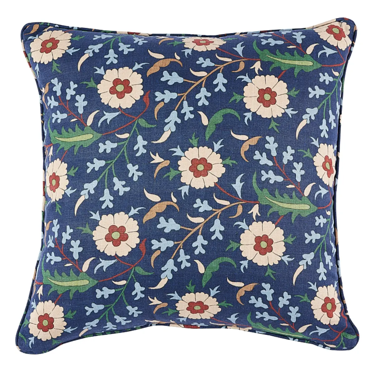 Floralia Pillow_ INDIGO