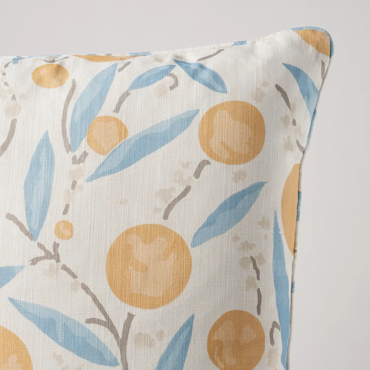 Mirabelle Pillow_ YELLOW & SKY