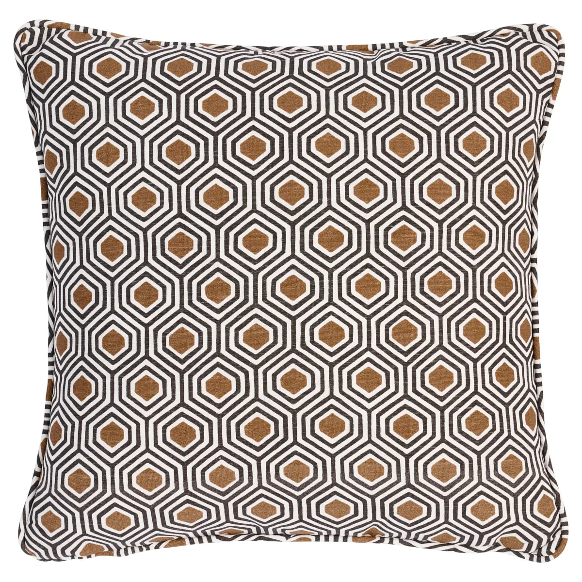 Otis Hand Print Pillow_ DARK NEUTRAL