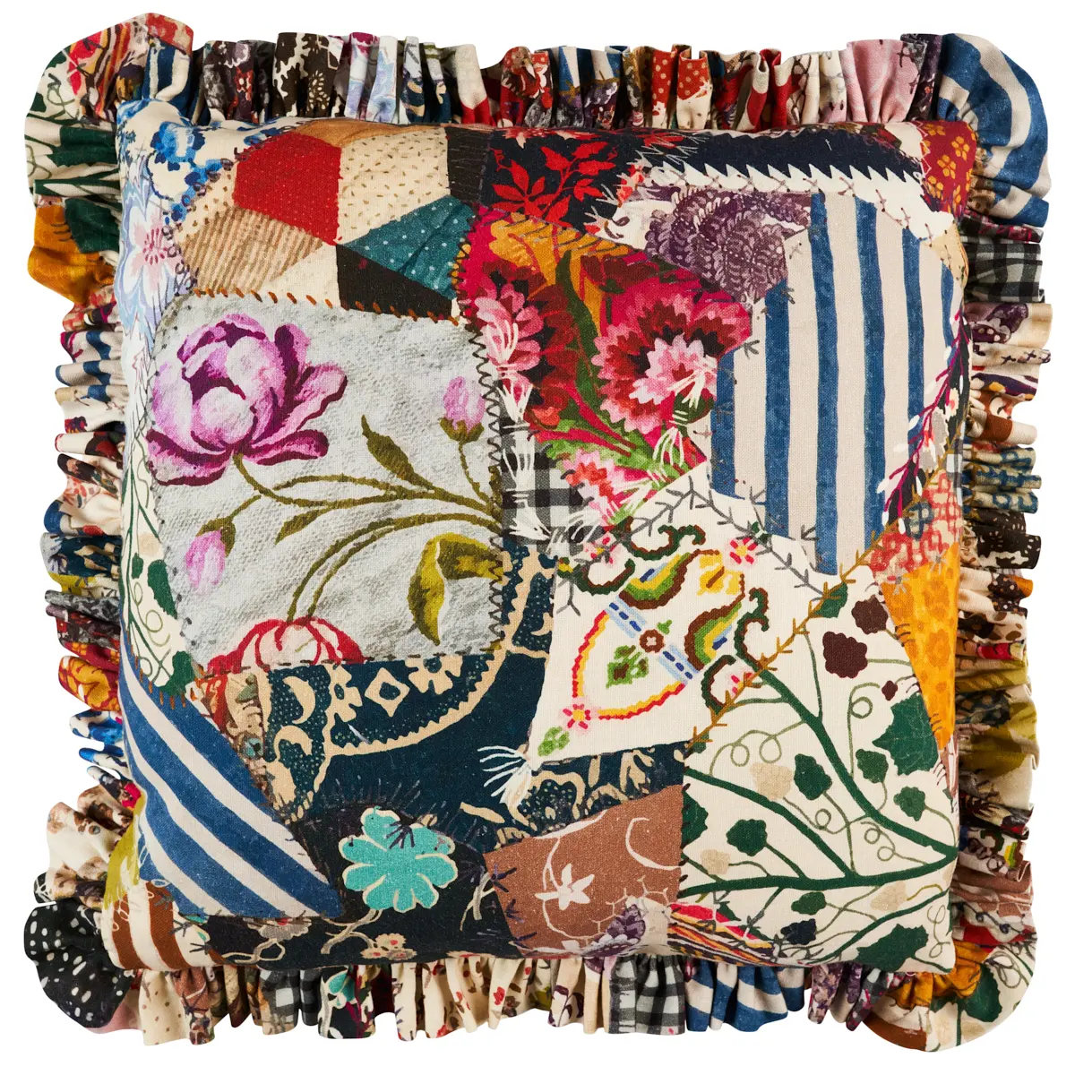Hotch Potch Crazy Quilt Pillow_ DOCUMENT