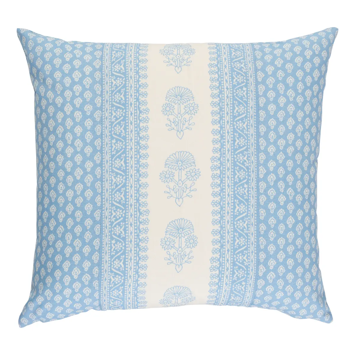 Hyacinth I/O Pillow_ CHINA BLUE