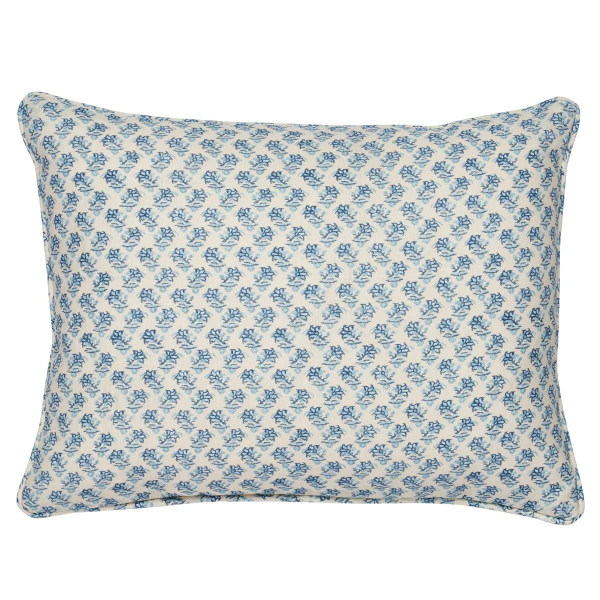 Oleander I/O Pillow_ INDIGO