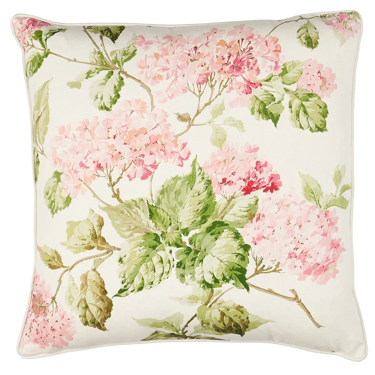Summer Hydrangea Pillow_ BLUSH