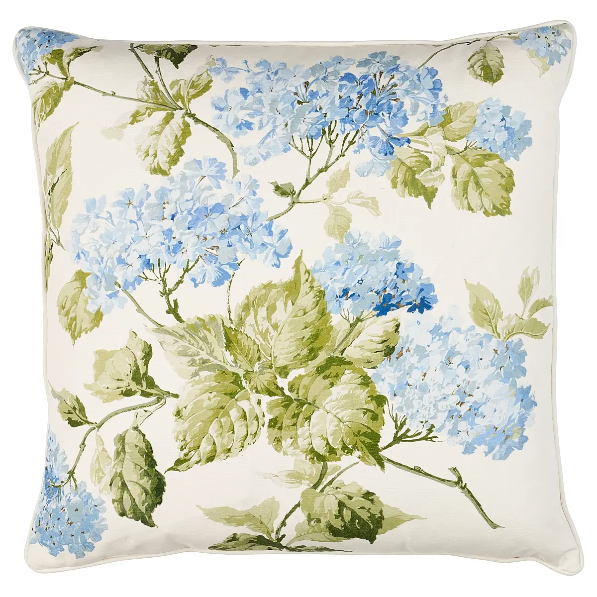 Summer Hydrangea Pillow_ BLUE HYDRANGEA