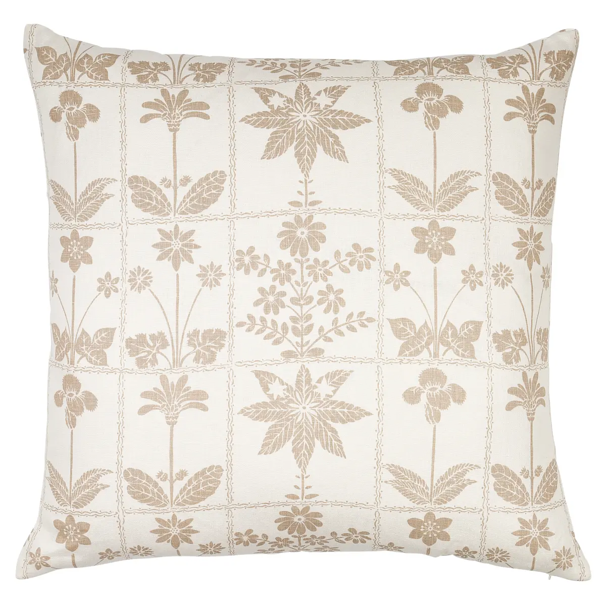 Georgia Wildflowers Pillow_ NEUTRAL