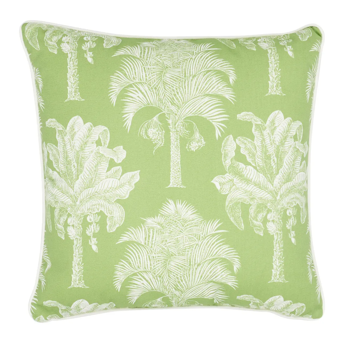 Grand Palms I/O Pillow_ GREEN
