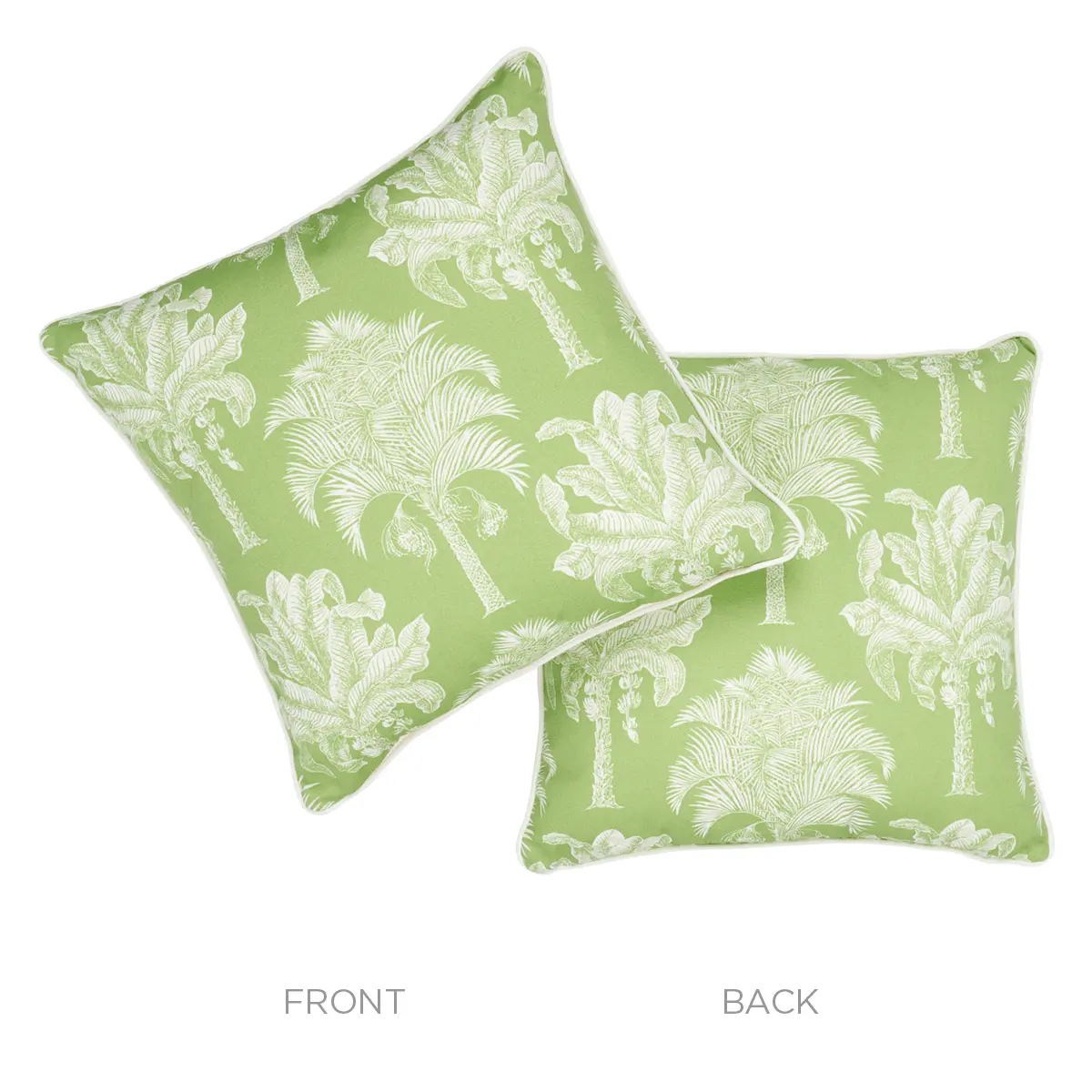 Grand Palms I/O Pillow_ GREEN