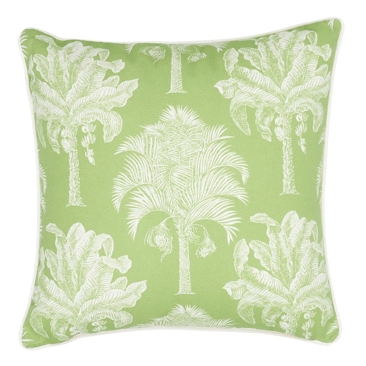 Grand Palms I/O Pillow_ GREEN