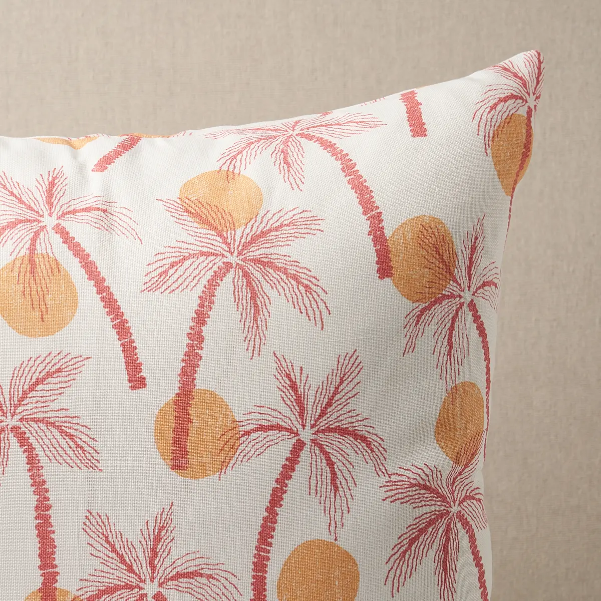 Clarabella Palm I/O Pillow_ CITRUS