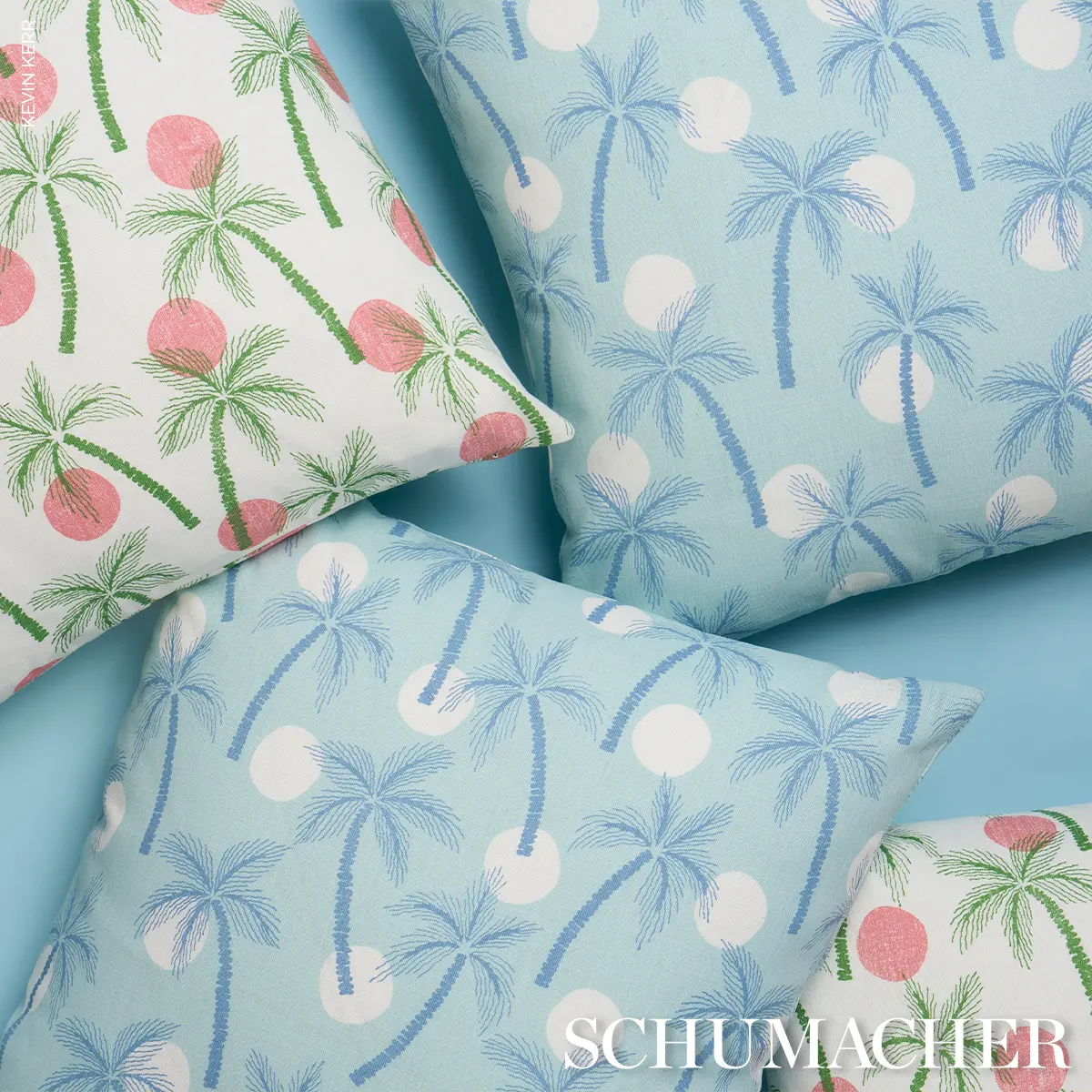 Clarabella Palm I/O Pillow_ POOL
