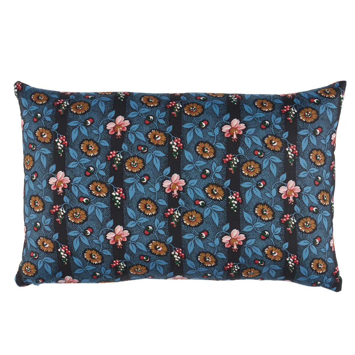 La Rue Stripe Pillow_ MIDNIGHT