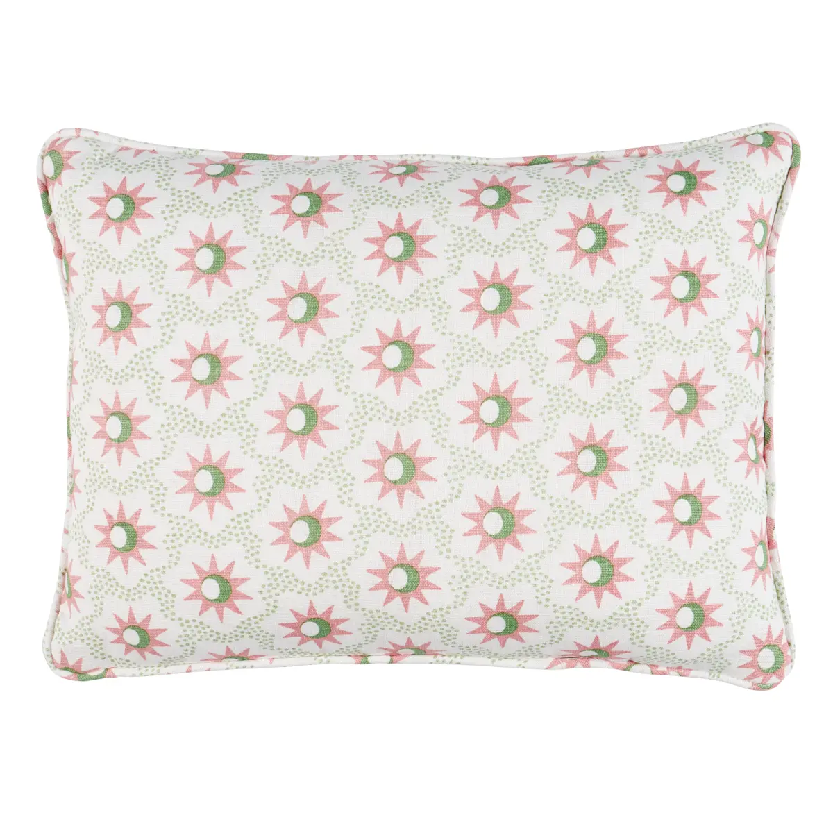 Lucie Pillow_ PINK & GREEN