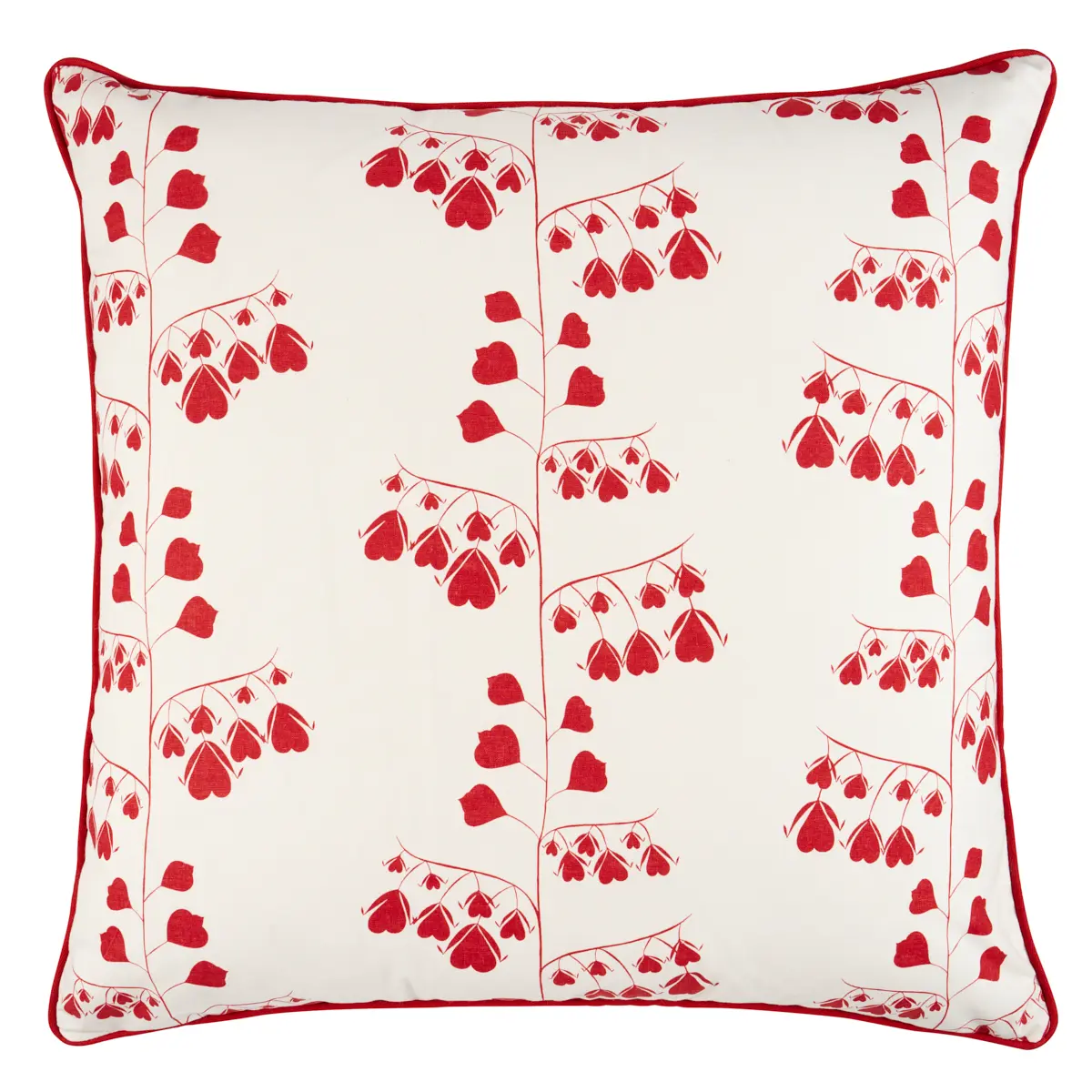 Bleeding Hearts Pillow_ RED