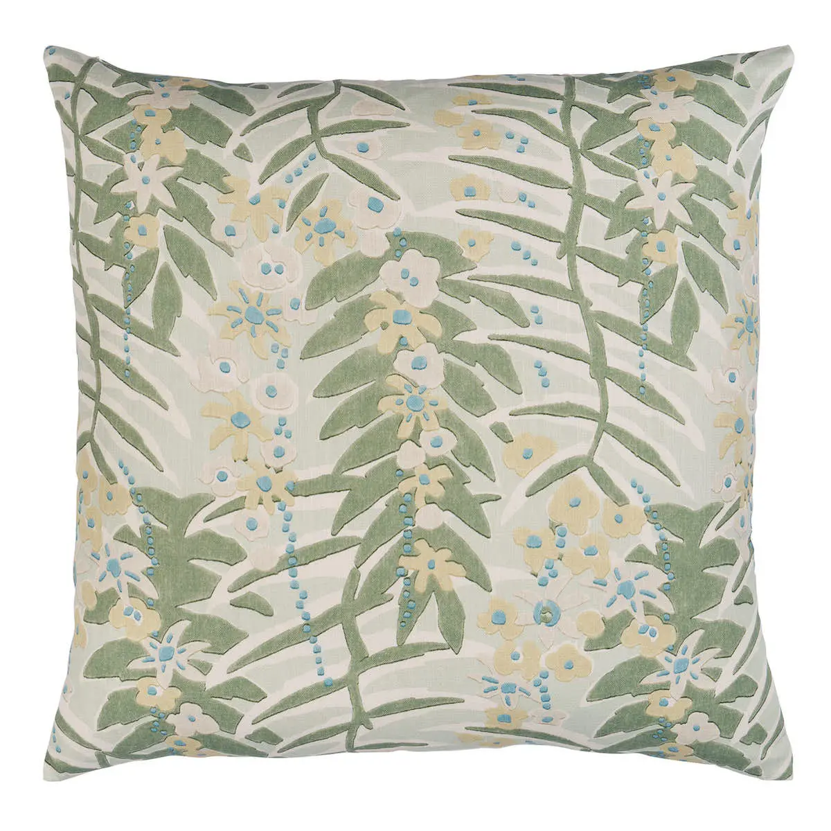 Ashbee Botanical Pillow_ AQUA