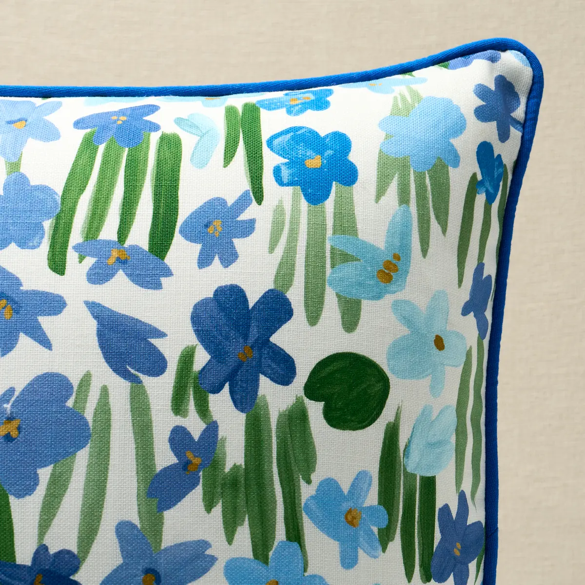 Sweet Violette I/O Pillow_ BLUE
