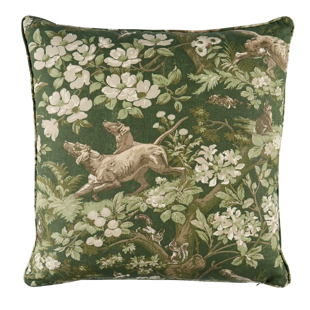Hound Meadow Pillow_ FOREST