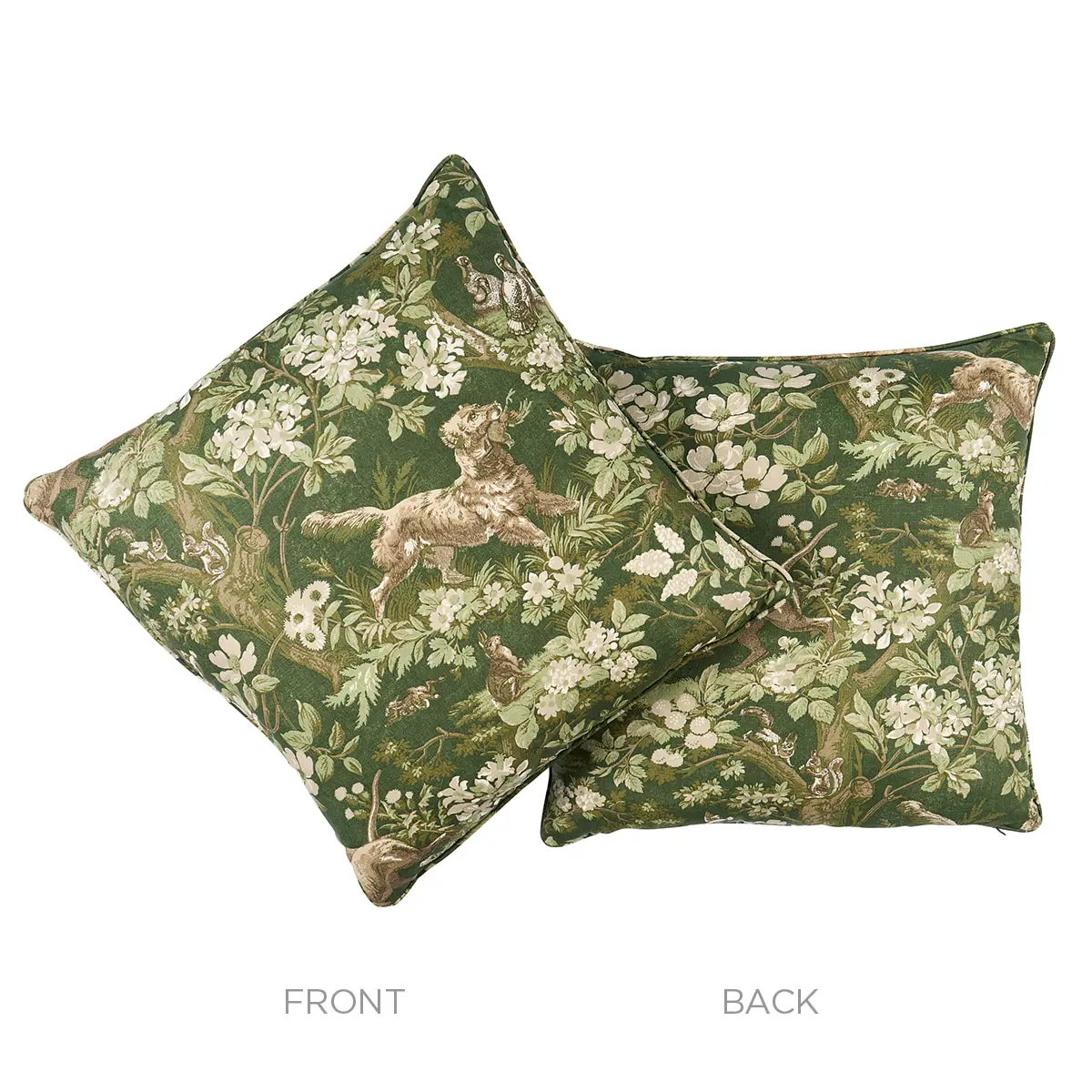 Hound Meadow Pillow_ FOREST