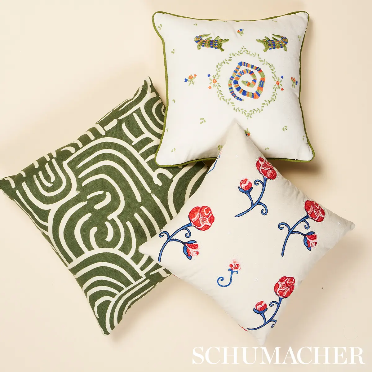 New Beat Pillow_ OLIVE