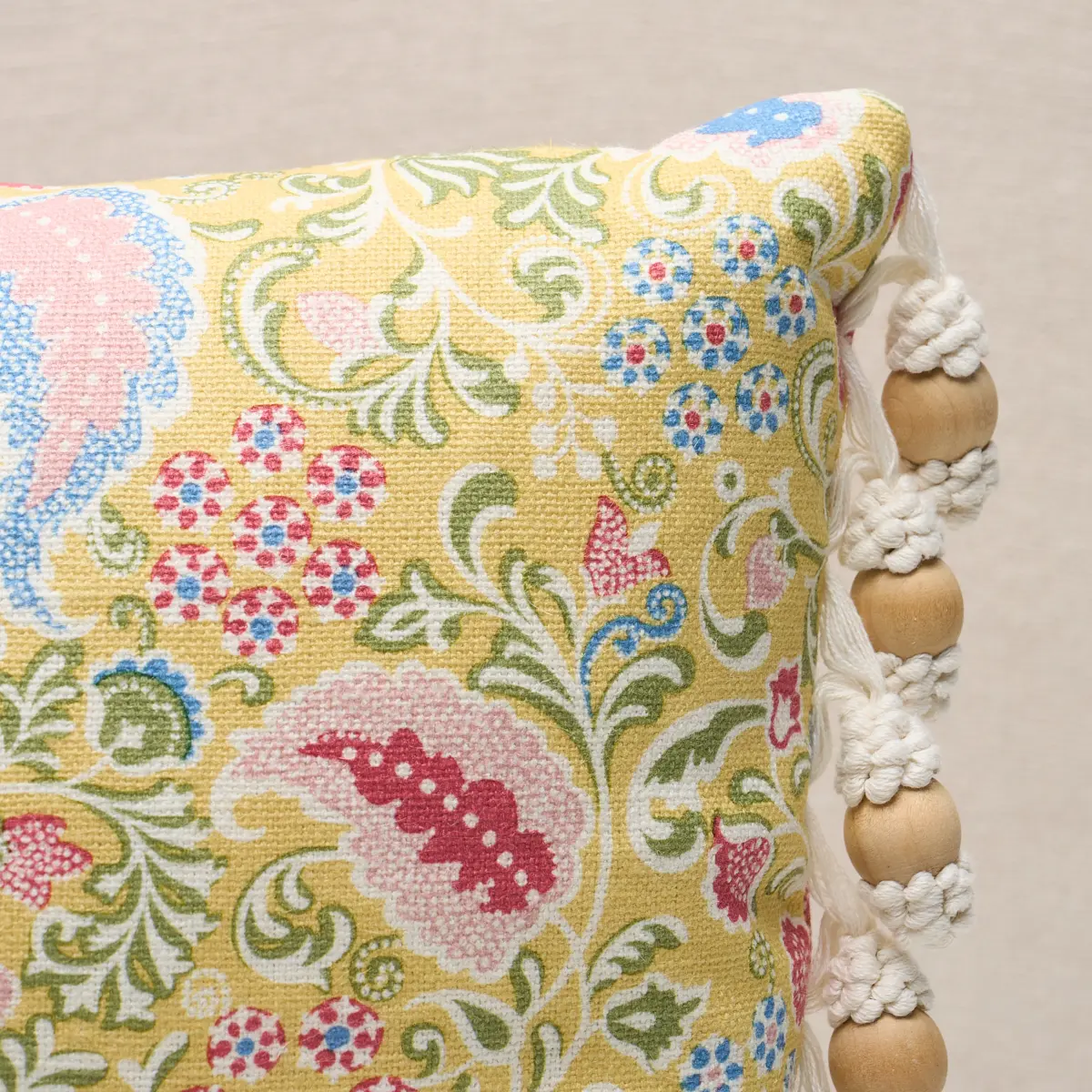 Peggy Paisley Pillow_ LEMONADE