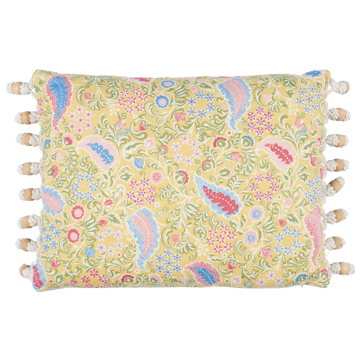 Peggy Paisley Pillow_ LEMONADE
