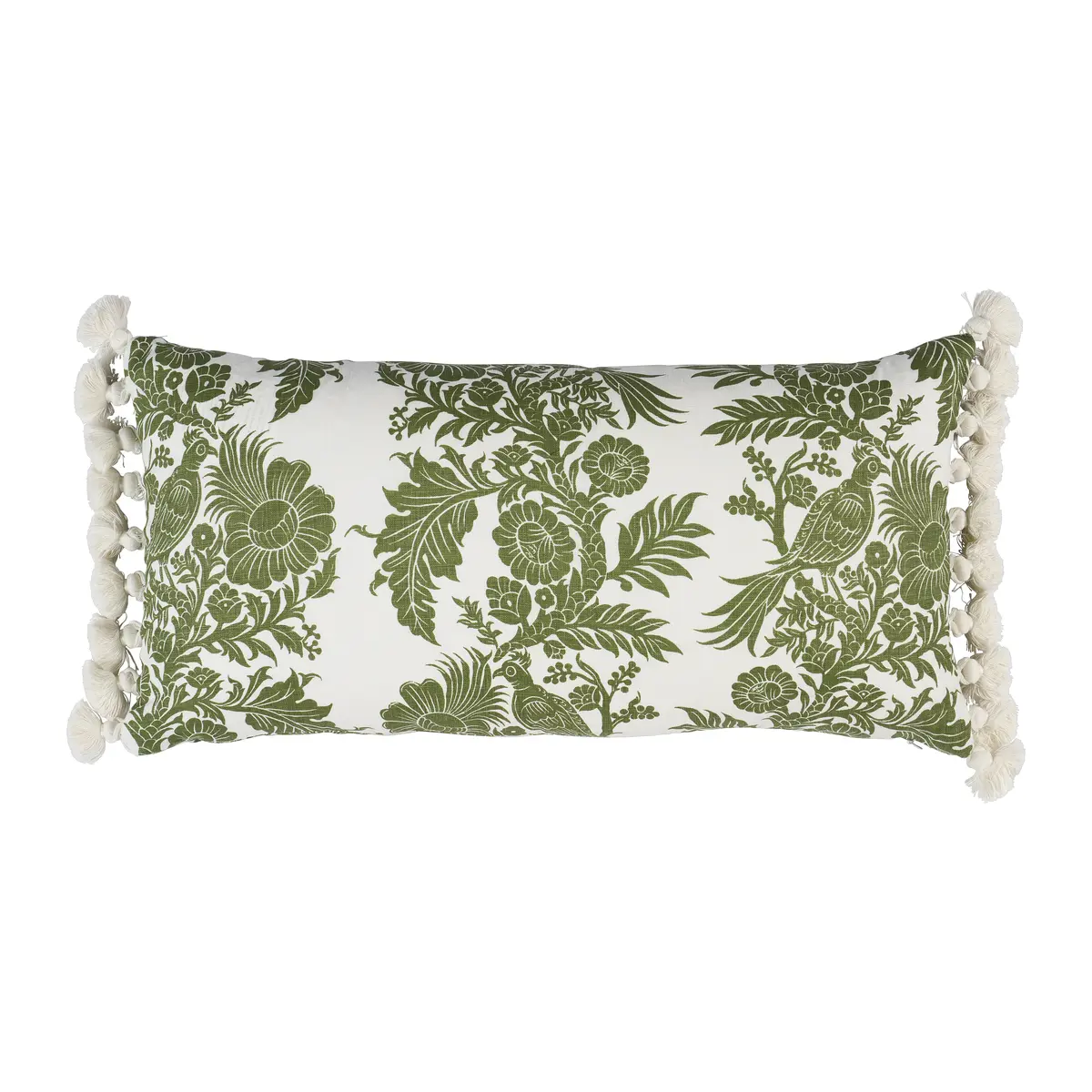 Raven Woods Pillow_ GREEN