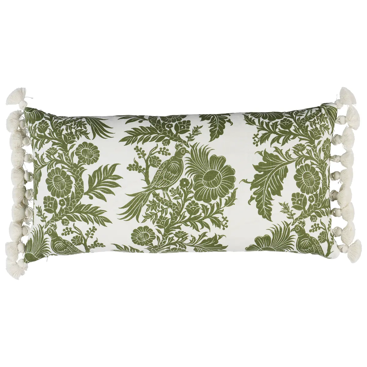 Raven Woods Pillow_ GREEN