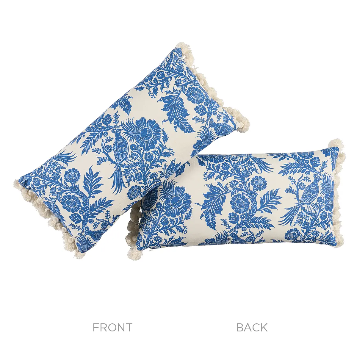 Raven Woods Pillow_ BLUE