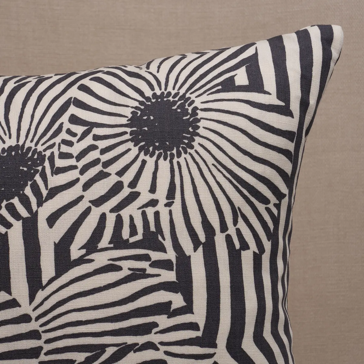 Chaney Floral Stripe Pillow_ CARBON