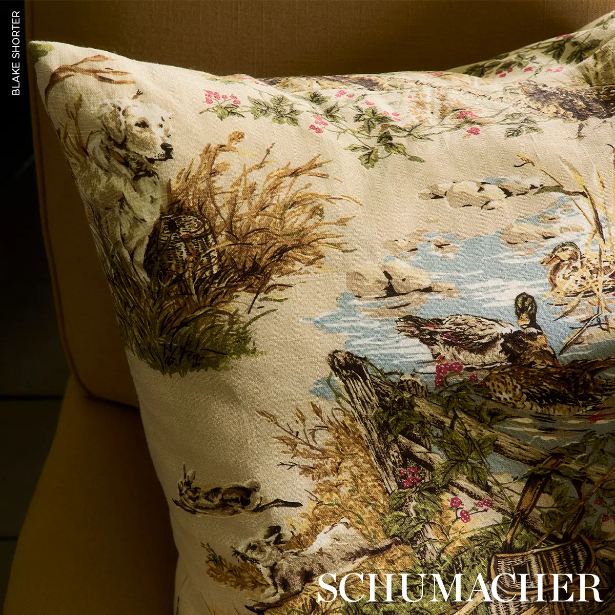 Dog & Duck Pillow_ ALABASTER