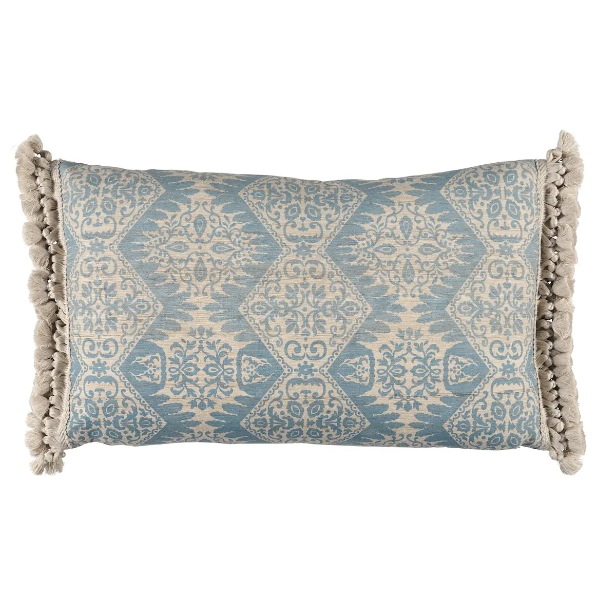 Berkeley Silk Pillow_ CORNFLOWER