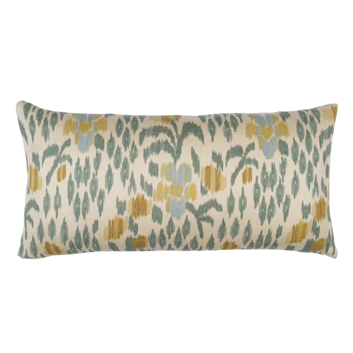 Leonora Warp Print Pillow_ CITRON