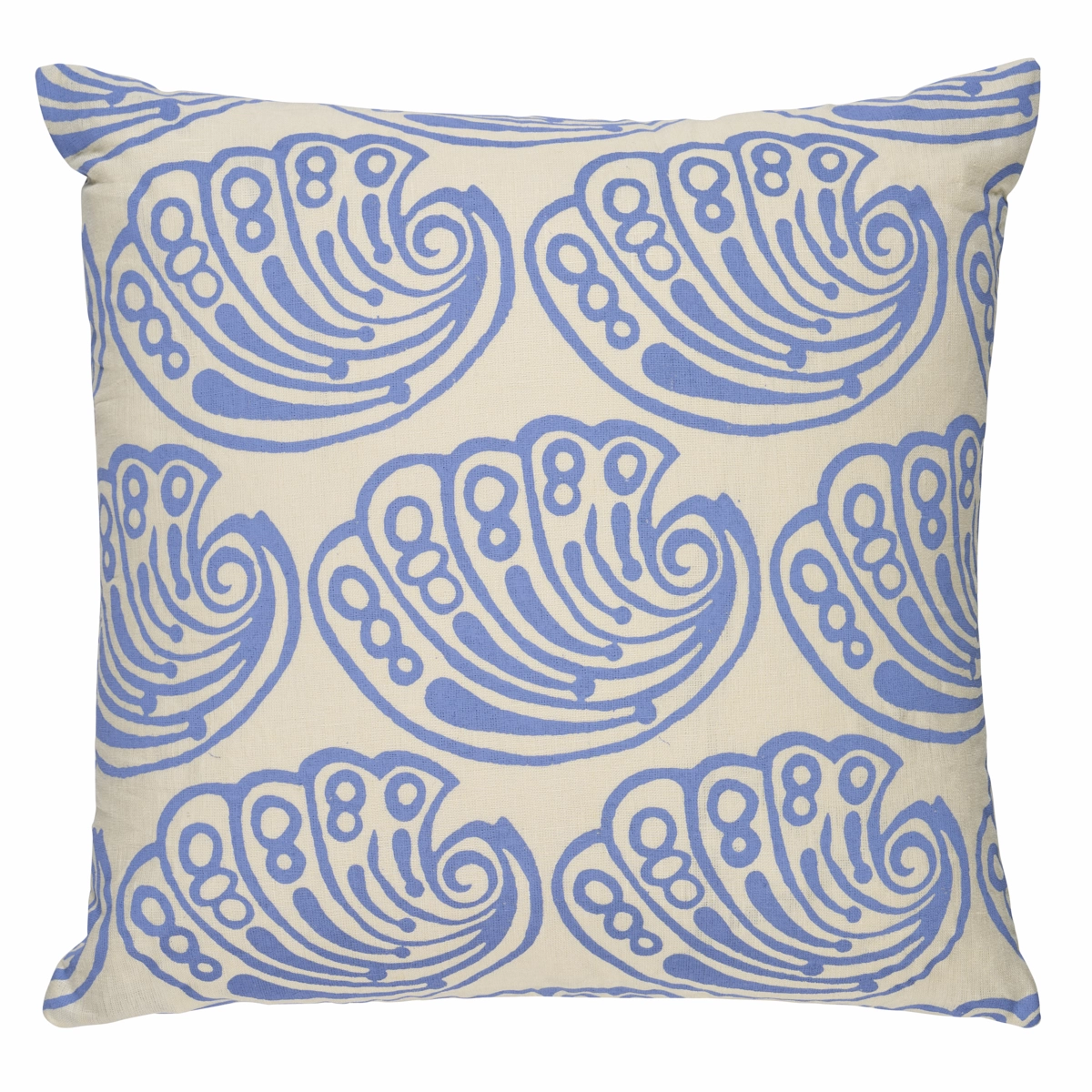 Ramsgate Hand Block Pillow_ FRENCH BLUE