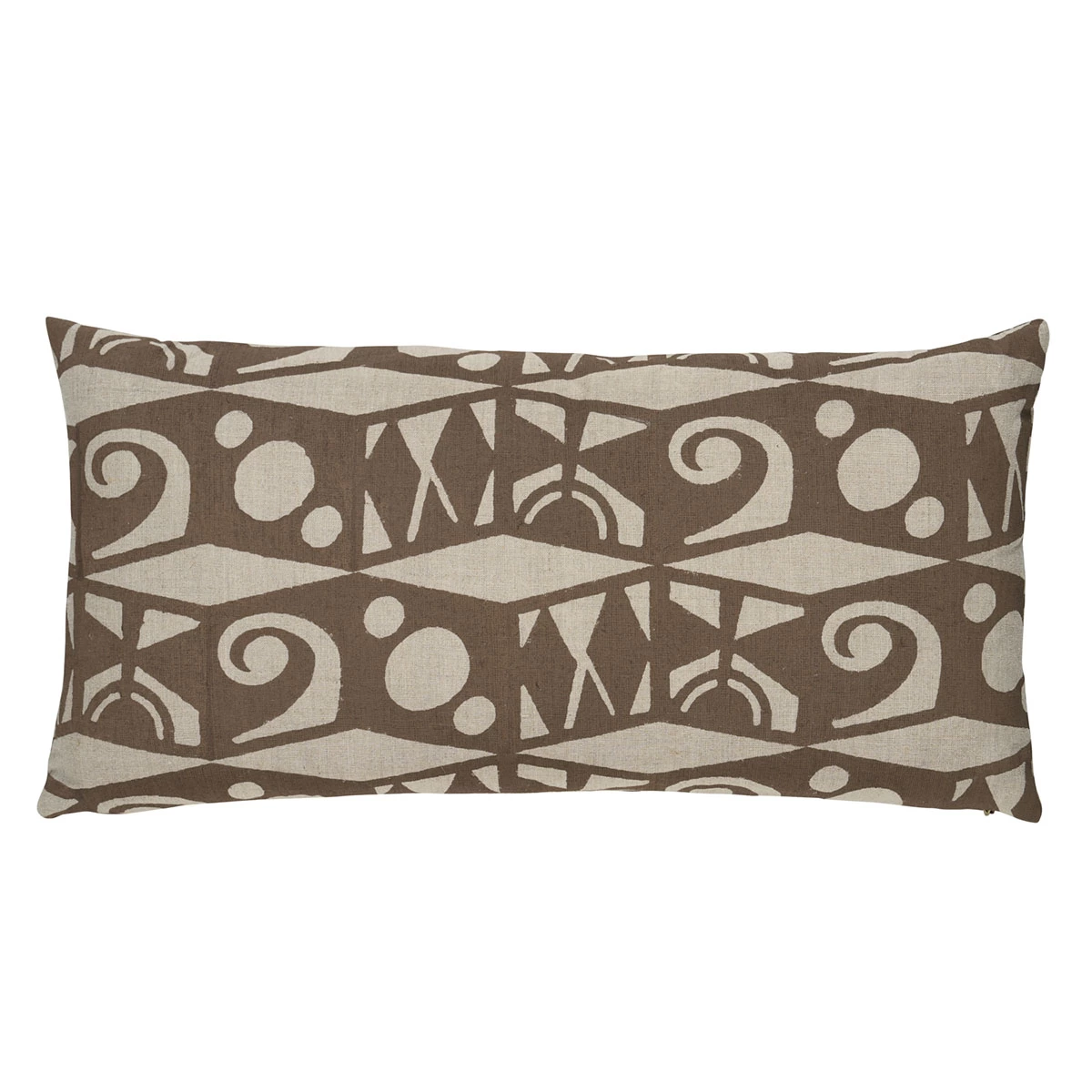 Tarot Hand Block Pillow_ BROWN