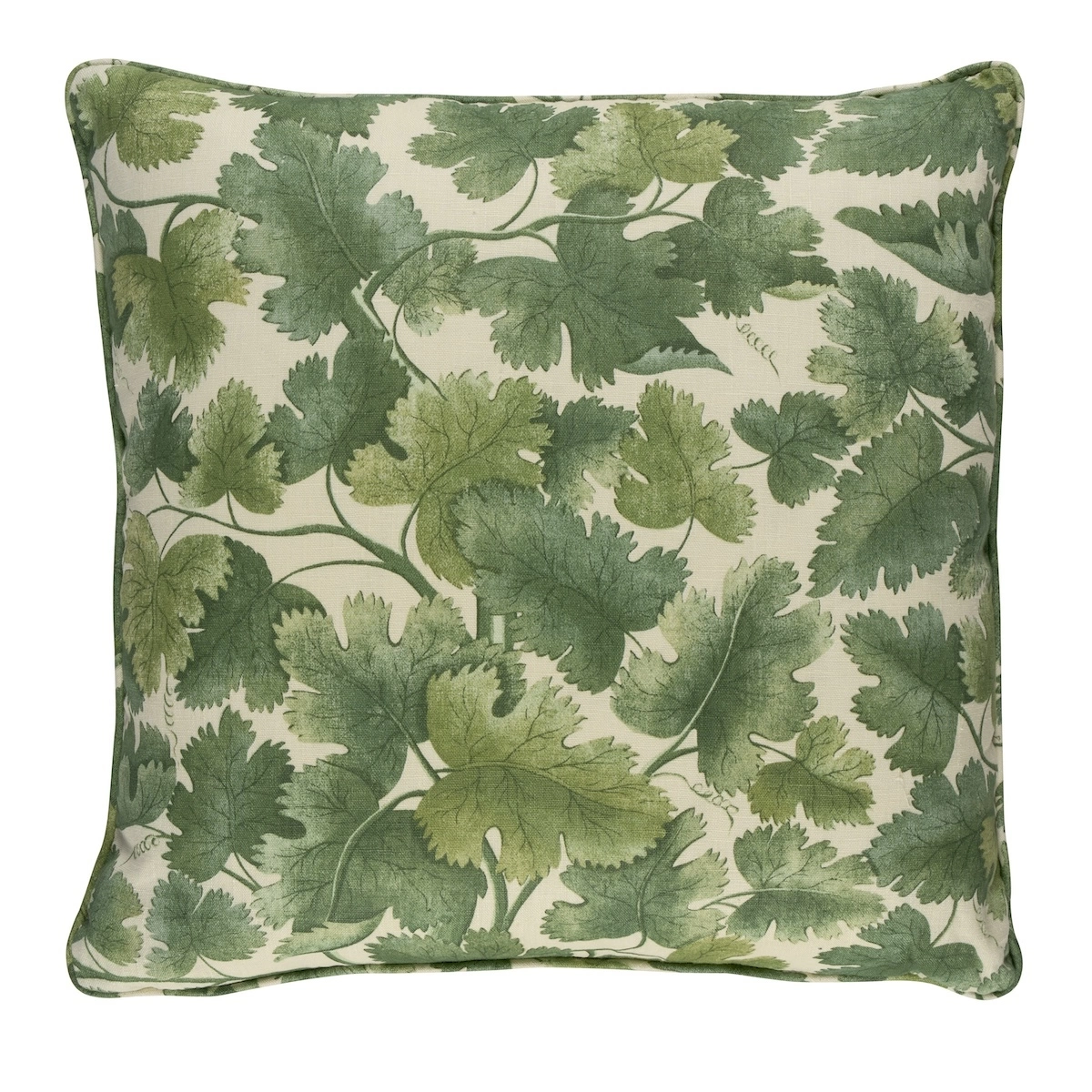 Edinburgh Vine Pillow_ FOREST