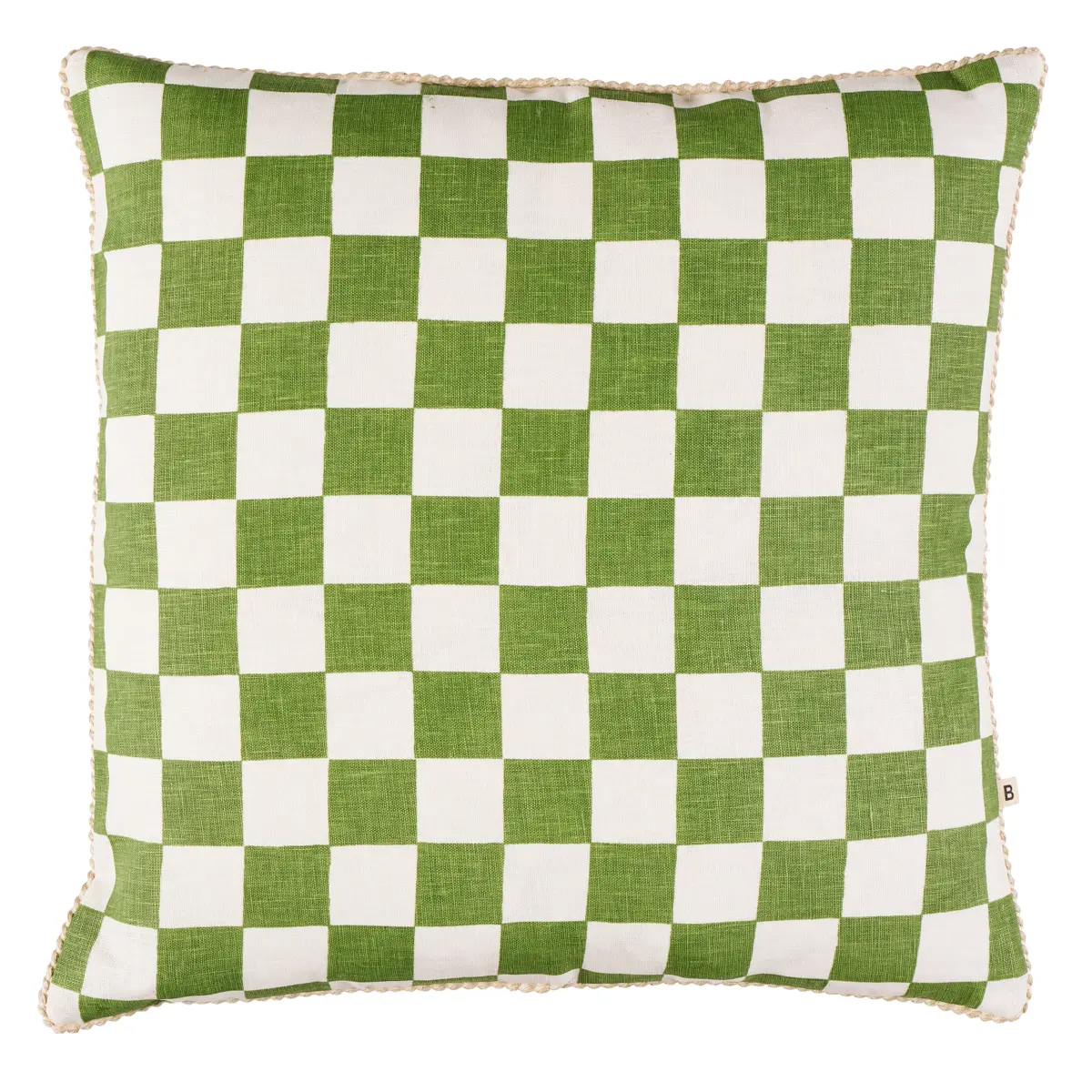 Small Checkers 20" Pillow_ THYME